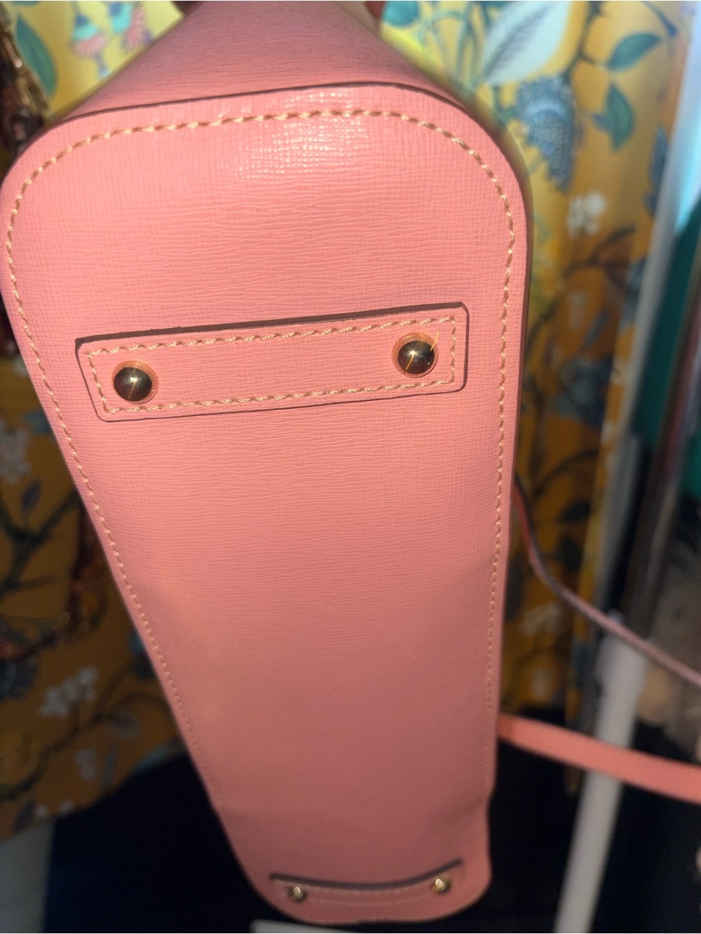 Dooney & Bourke Light Pink Saffiano Lexington Leather Tote - Picture 5 of 7